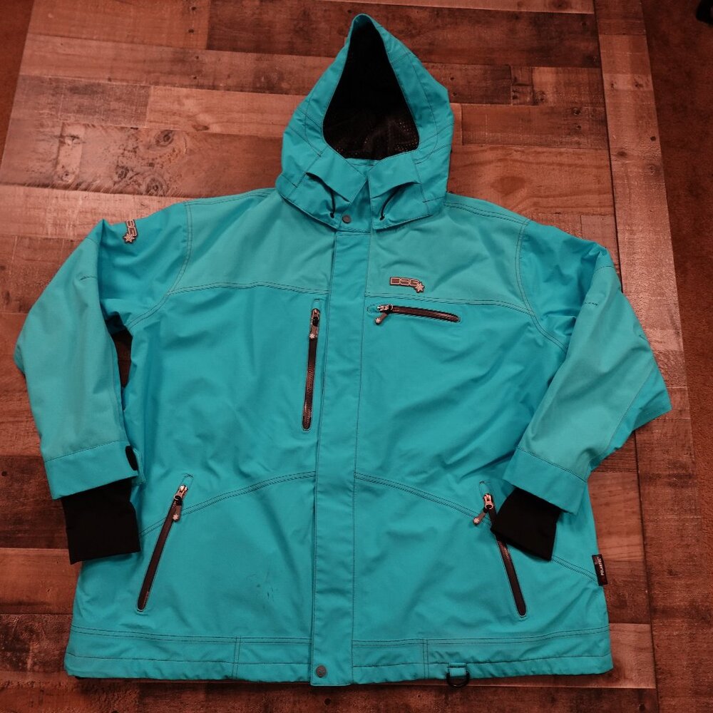 Avid Technical by Divas SnowGear Polartec NeoShell Jacket Women’s 5XL‎ Sky Blue